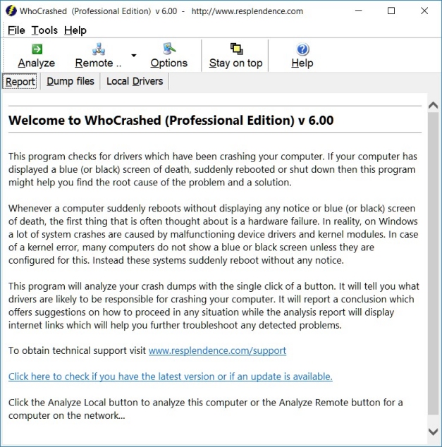 WhoCrashed Windows 11 download
